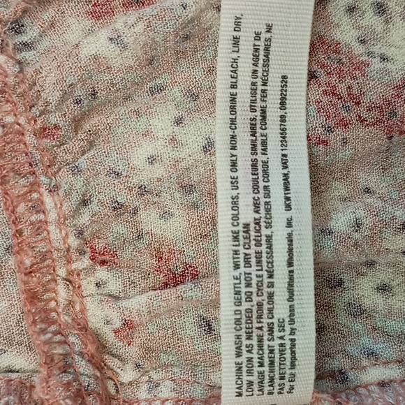 Free People All My Love Printed Wrap Dress - Picture 7 of 8